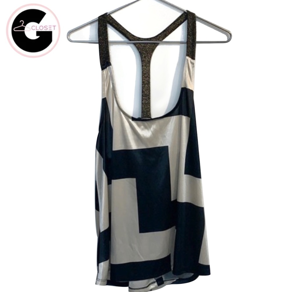 Weavers brand tank top size XL black/cream